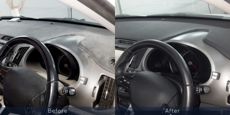dashboard cleaning