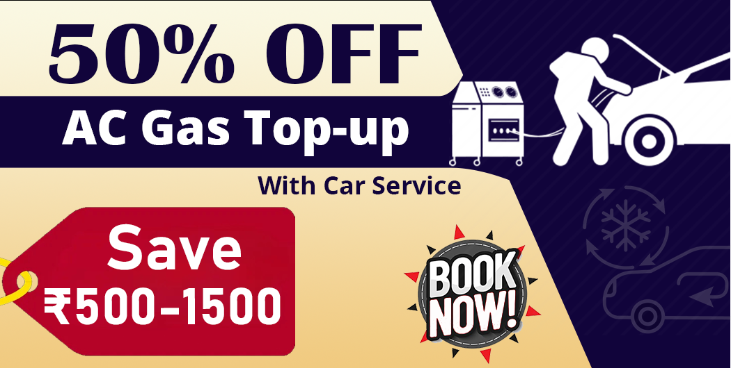 50% off on AC Gas Top-up